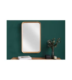 Invicta Interior Lustro wiszące CORSE 50 cm drewno dąb