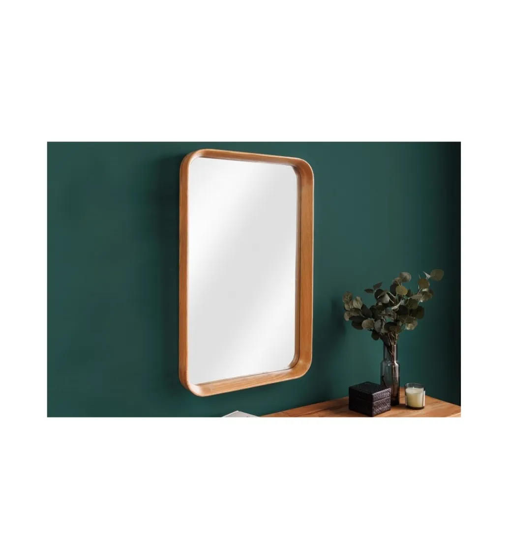 Invicta Interior Lustro wiszące CORSE 50 cm drewno dąb