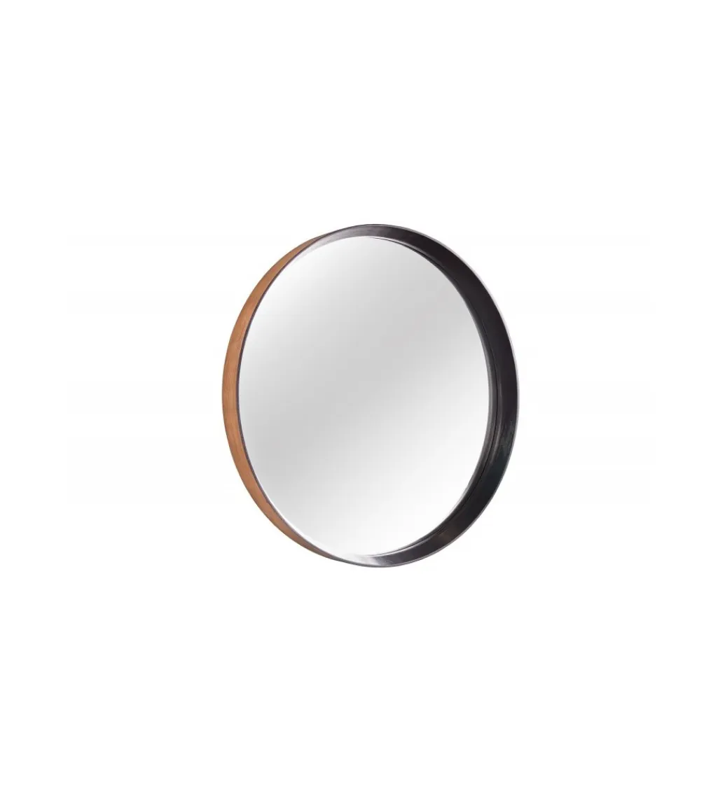 Invicta Interior Lustro wiszące CORSE 70 cm drewno dąb