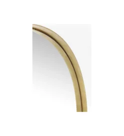 KARE Lustro wiszące CURVE MO 100 cm złote