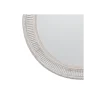Zona-Design Lustro wiszące DEAY 80 cm drewno paulowni szare
