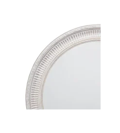Zona-Design Lustro wiszące DEAY 80 cm drewno paulowni szare