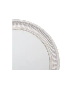 Zona-Design Lustro wiszące DEAY 80 cm drewno paulowni szare