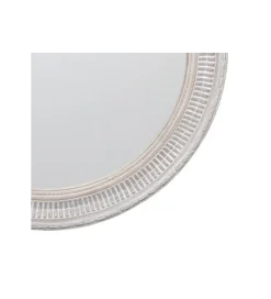 Zona-Design Lustro wiszące DEAY 80 cm drewno paulowni szare