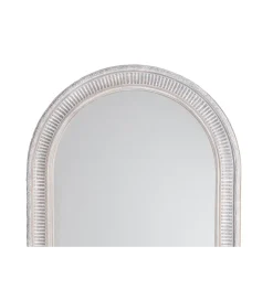 Zona-Design Lustro wiszące DEAY 106 cm drewno paulowni szare