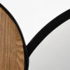 Zona-Design Lustro wiszące ESPEJONA 123 cm naturalne czarne