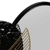 Zona-Design Lustro wiszące ESPEJONA 83 cm naturalne czarne