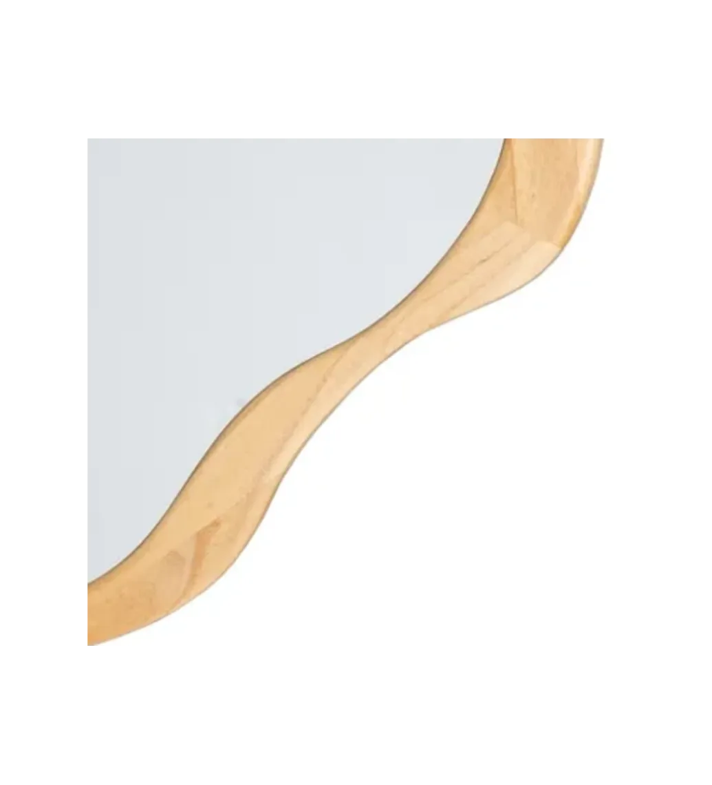 Zona-Design Lustro wiszące ETAPE 57 cm drewno paulowni