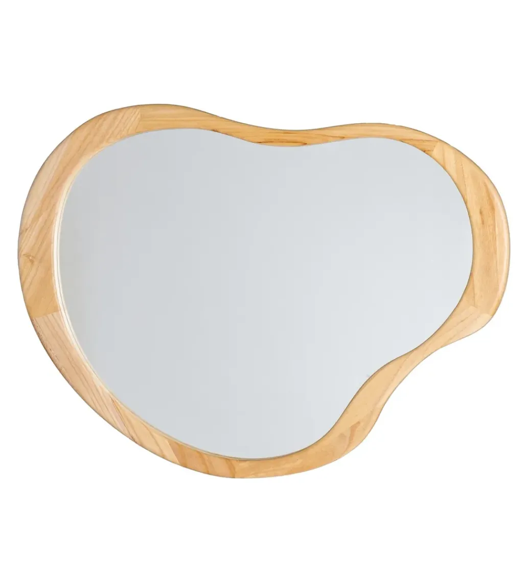 Zona-Design Lustro wiszące ETAPE 57 cm drewno paulowni