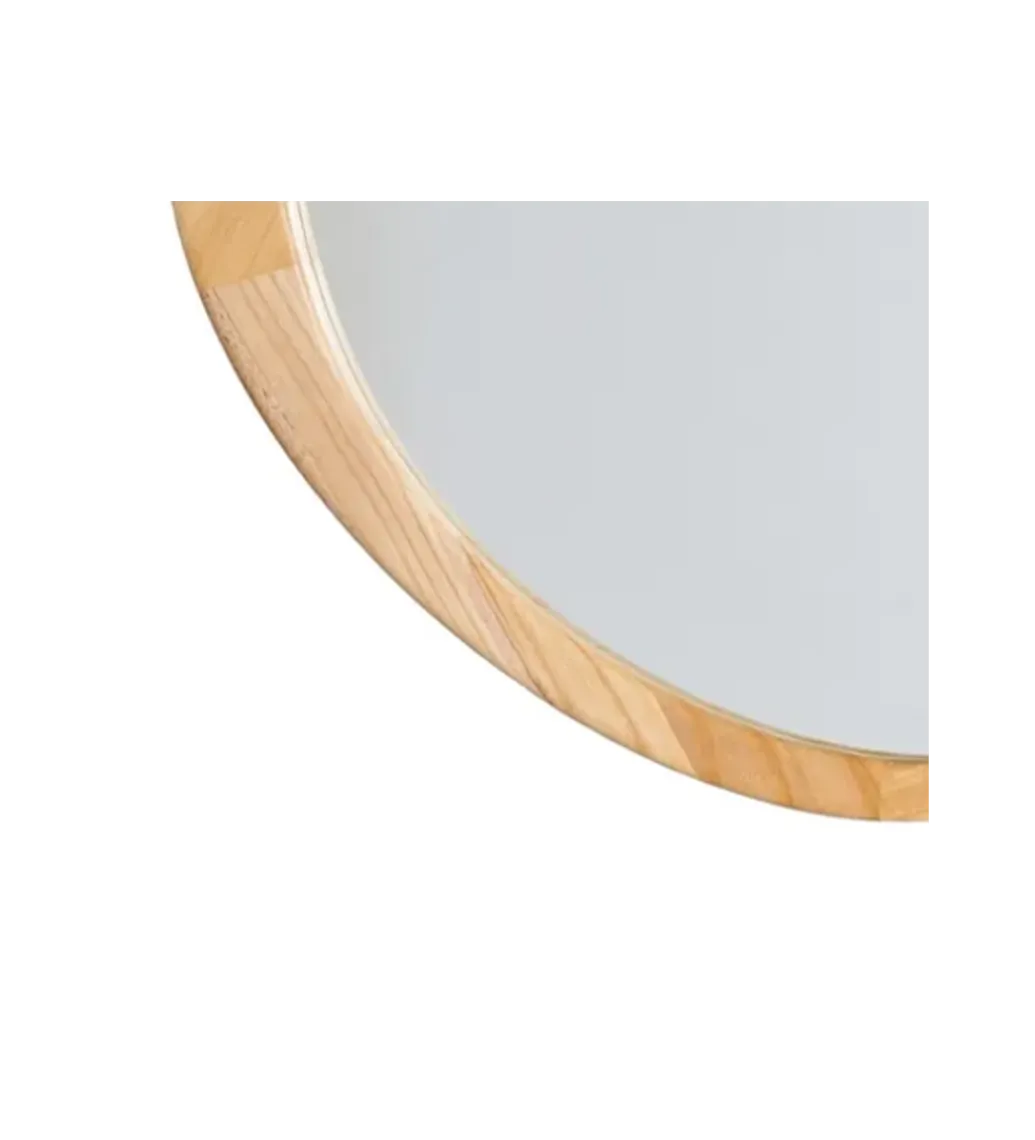 Zona-Design Lustro wiszące ETAPE 57 cm drewno paulowni