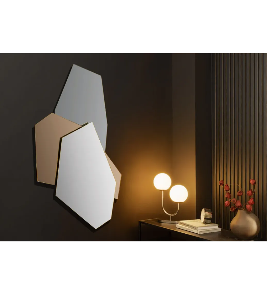 Invicta Interior Lustro wiszące GEOMETRIC II 125 cm wielokolorowe