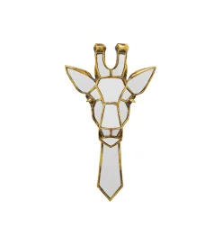 KDesign Lustro wiszące GIRAFFE 45 cm złote