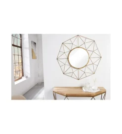 Invicta Interior Lustro wiszące GORAN 91 cm w kolorze mosiężnym