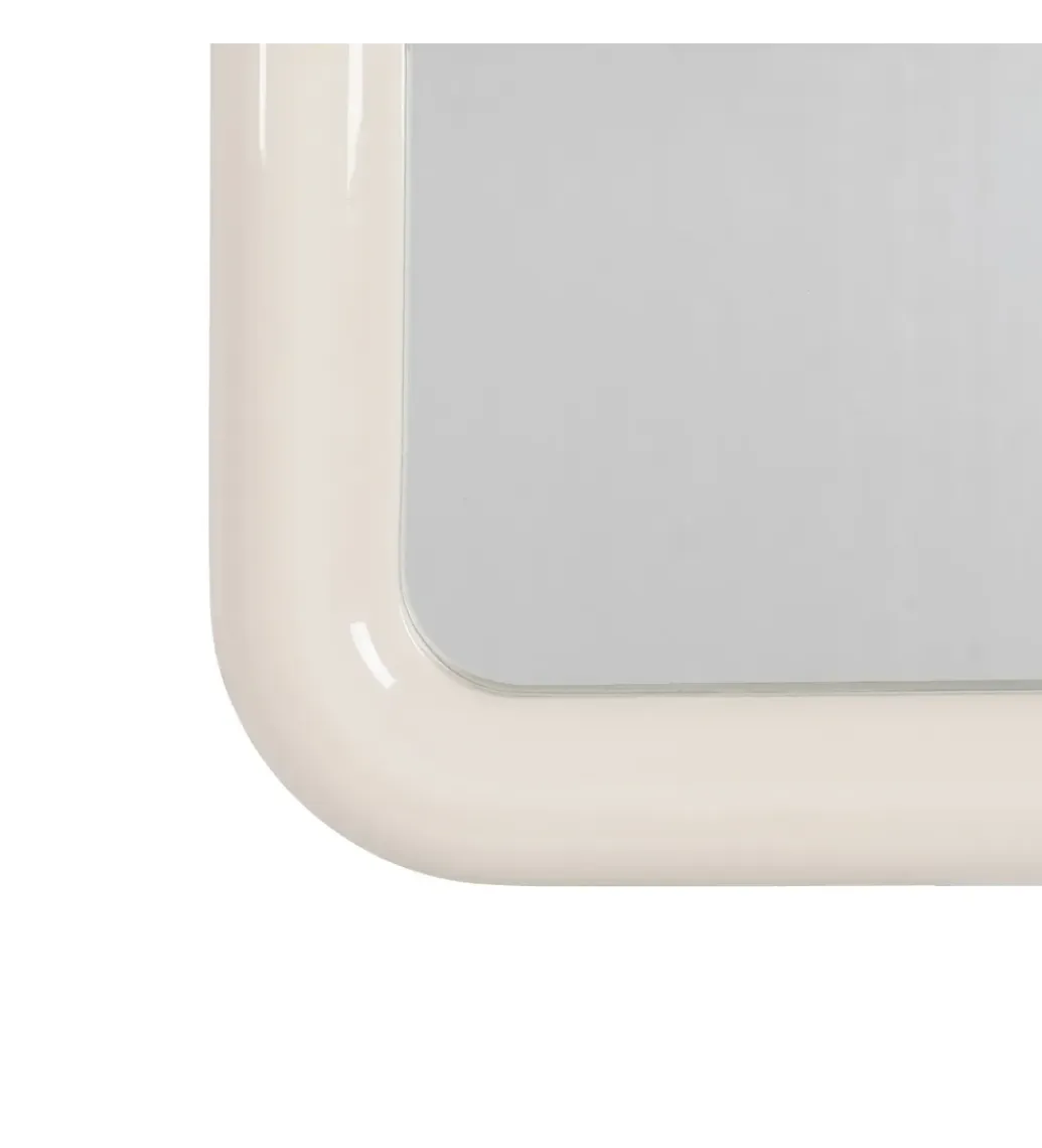 Zona-Design Lustro wiszące HAYKUI 90 cm kremowe