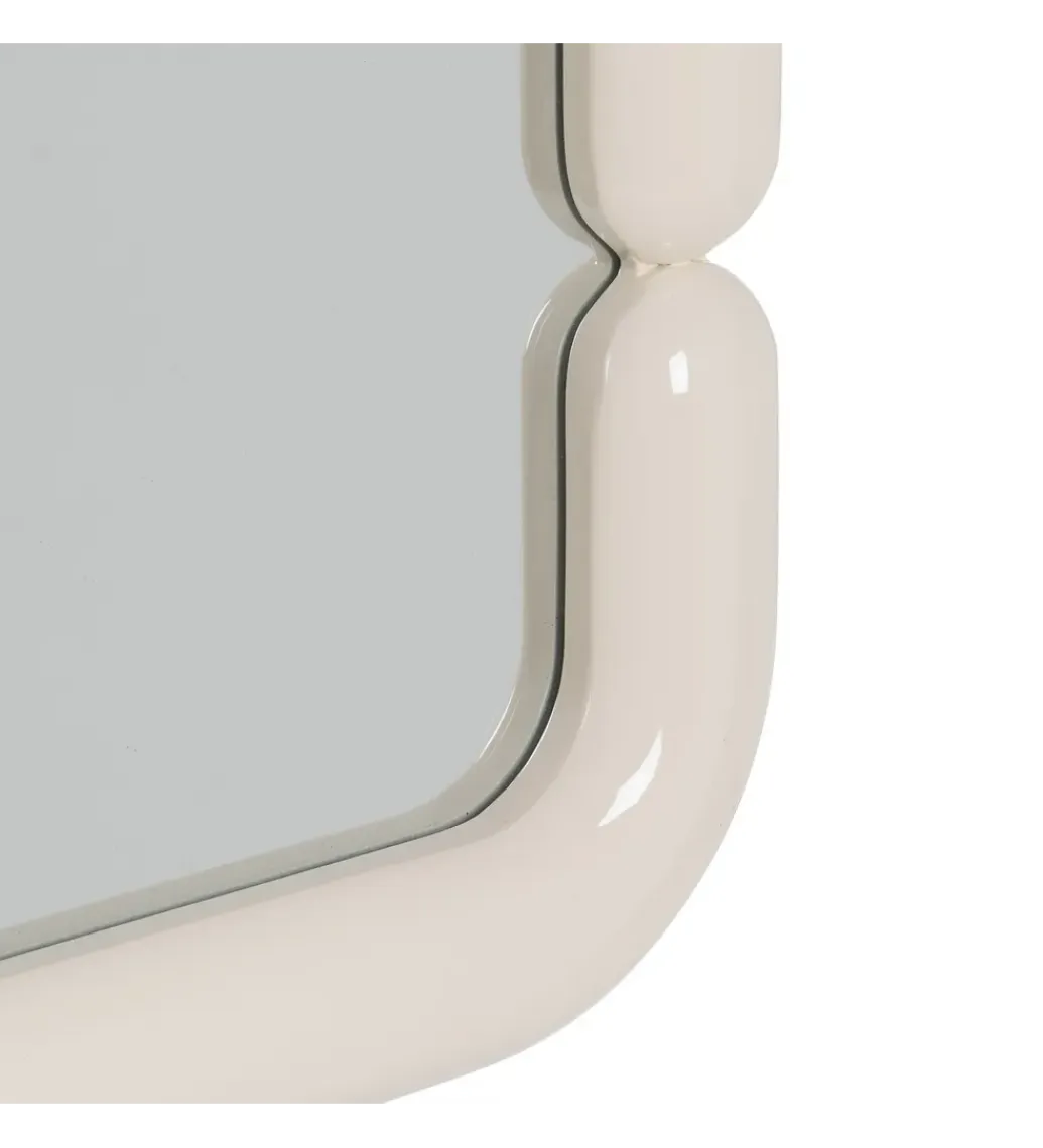Zona-Design Lustro wiszące HAYKUI 90 cm kremowe
