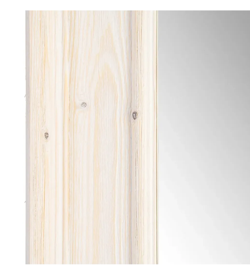Zona-Design Lustro wiszące OKATA 171 cm naturalna białą rama