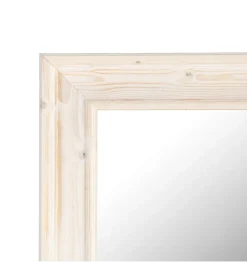 Zona-Design Lustro wiszące OKATA 171 cm naturalna białą rama