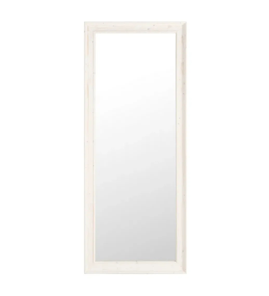 Zona-Design Lustro wiszące OKATA 171 cm naturalna białą rama