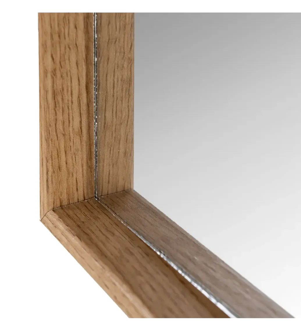 Zona-Design Lustro wiszące OKATA 143 cm naturalna rama