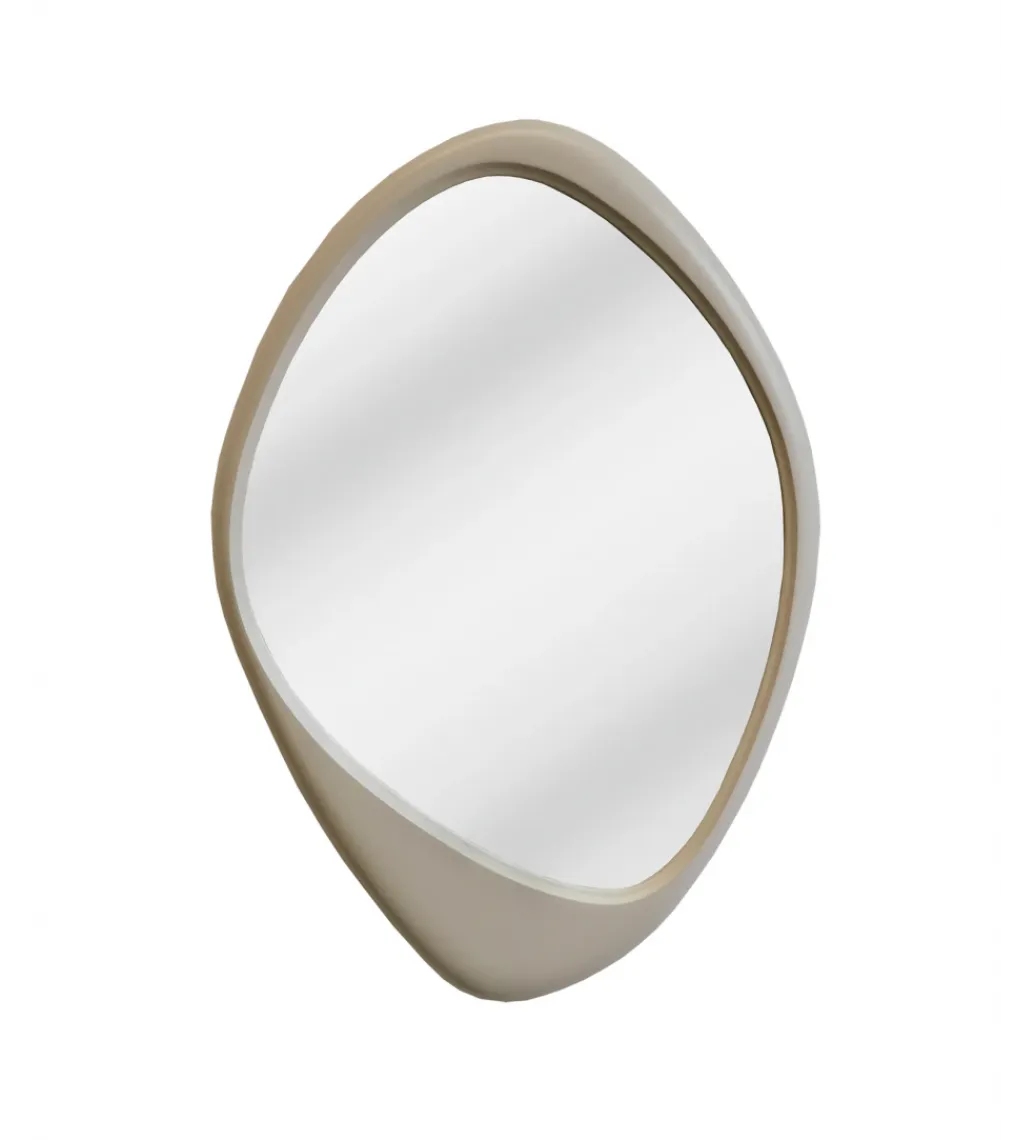 Invicta Interior Lustro wiszące ORGANIC 90 cm beżowe