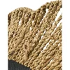 J-Line Lustro wiszące RAFFIA 50 cm naturalne