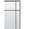 L&L Lustro wiszące RINCON 150 cm czarny matt