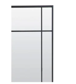 L&L Lustro wiszące RINCON 150 cm czarny matt