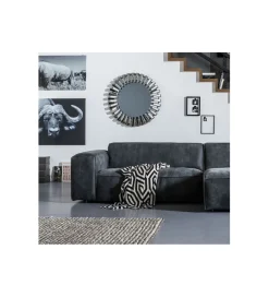 KARE Lustro wiszące SPROCKET 92 cm srebrne