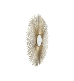 KARE Lustro wiszące Sunbeam 90 cm złote