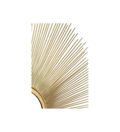 KARE Lustro wiszące Sunbeam 90 cm złote