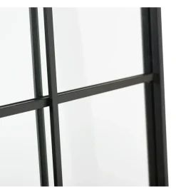 Zona-Design Lustro wiszące SYLAS 180 cm x 90 cm czarne