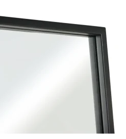Zona-Design Lustro wiszące SYLAS 180 cm x 90 cm czarne