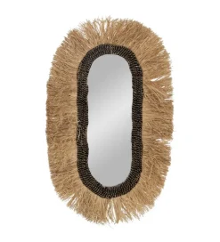 Zona-Design Lustro wiszące TEKSNIMA 90 cm naturalne