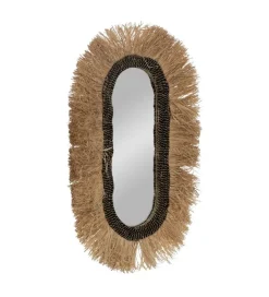Zona-Design Lustro wiszące TEKSNIMA 90 cm naturalne