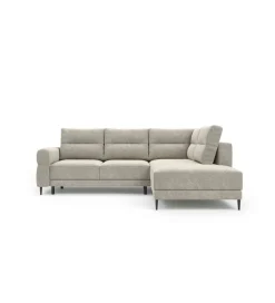 Comforteo Narożnik NORDIC  zamknięty 260 cm z funkcją spania z pojemnikiem na pościel