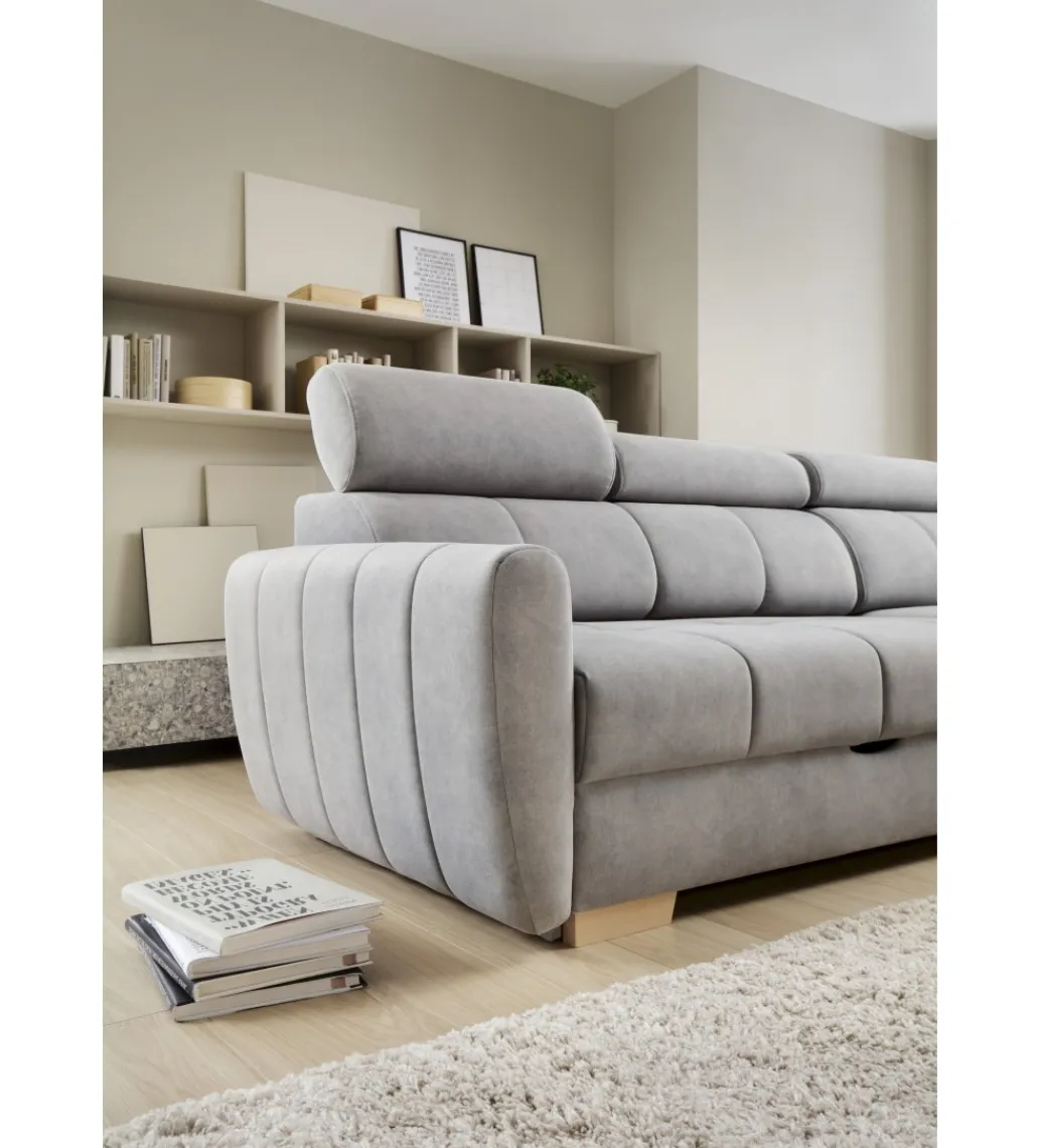 Comforteo Narożnik rozkładany DAYTONA 246 cm z funkcją spania