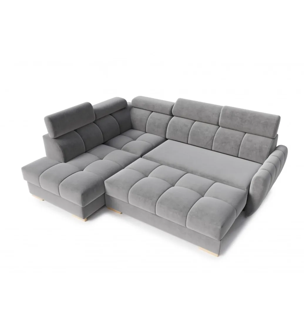 Comforteo Narożnik rozkładany DAYTONA 246 cm z funkcją spania