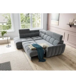 Comforteo Narożnik rozkładany DAYTONA 246 cm z funkcją spania