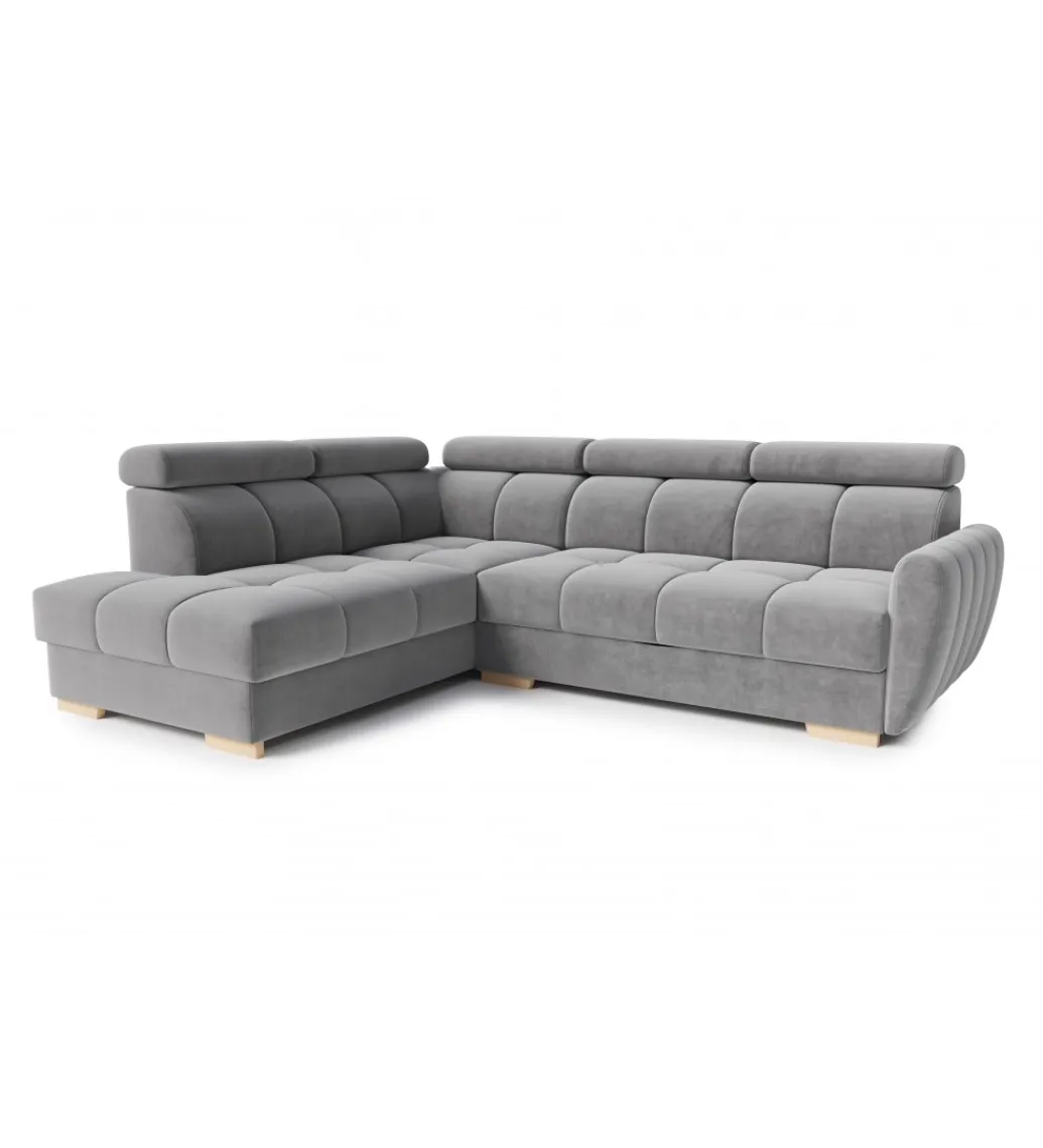 Comforteo Narożnik rozkładany DAYTONA 246 cm z funkcją spania