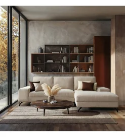 Comforteo Narożnik rozkładany MAKO Flavio MINI 264 cm z funkcją spania
