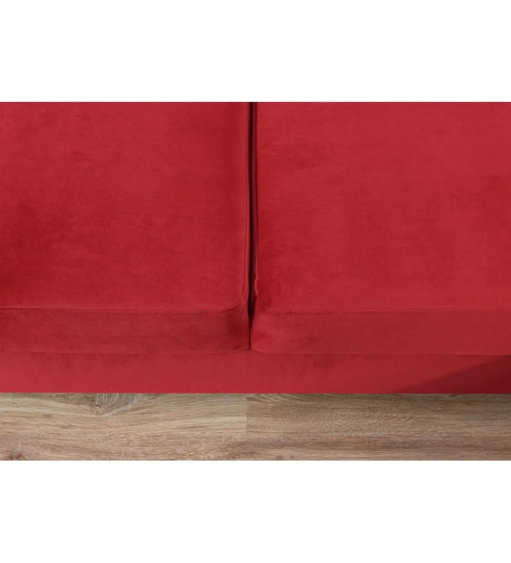 Comforteo Narożnik rozkładany MAKO Flavio MINI 264 cm z funkcją spania