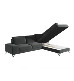Comforteo Narożnik rozkładany MAKO Flavio MINI 264 cm z funkcją spania