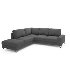 Comforteo Narożnik rozkładany MAKO Flavio MINI L 255 cm z funkcją spania