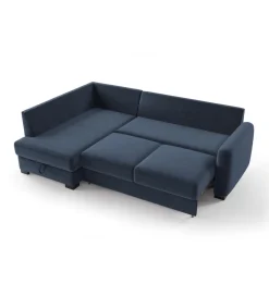 Comforteo Narożnik rozkładany MEDINA 243 cm z funkcją spania