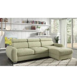 Comforteo Narożnik rozkładany NANCY Sofia 266 cm z funkcją spania
