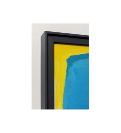 KDesign Obraz ABSTRACT HIGH GLOSS BLUE 120 x 160 cm