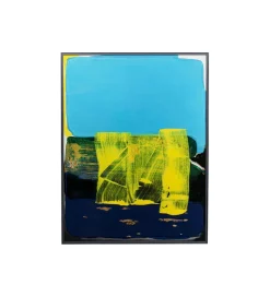 KDesign Obraz ABSTRACT HIGH GLOSS BLUE 120 x 160 cm