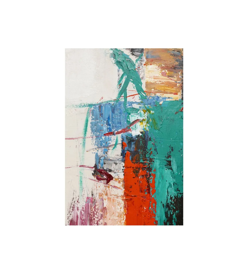 KDesign Obraz BE HAPPY 150 x 120 cm