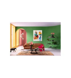 KDesign Obraz BE HAPPY 150 x 120 cm