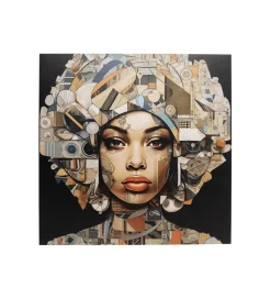 KDesign Obraz 3D GEO WOMEN 120 x 120 cm szklany